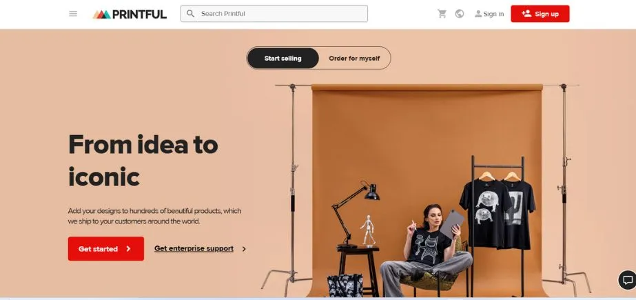 Printful - Secret Websites to Make Money Online