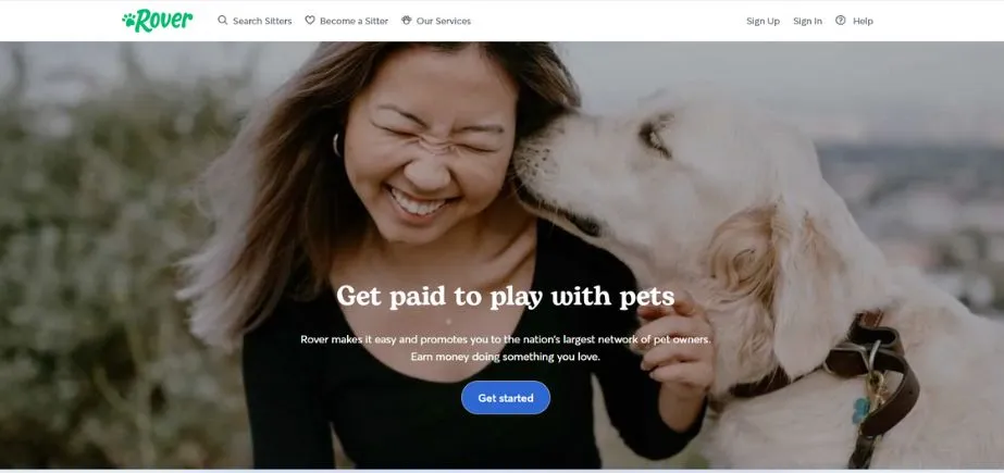 Rover - Secret Websites to Make Money Online