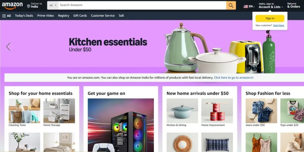 Amazon - Product Based Companies in Chennai