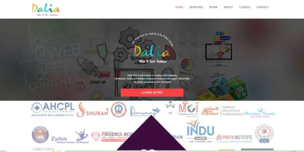 Dalia Web Solution - Website Development Companies in Vadodara