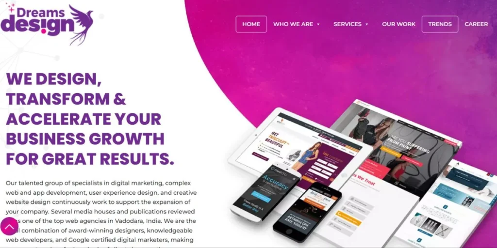 Dreamsdesign - Website Development Companies in Vadodara