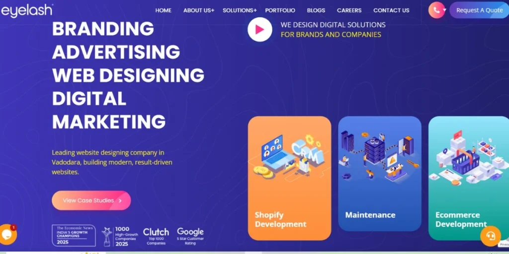 Eyelash Technologies - Website Development Companies in Vadodara