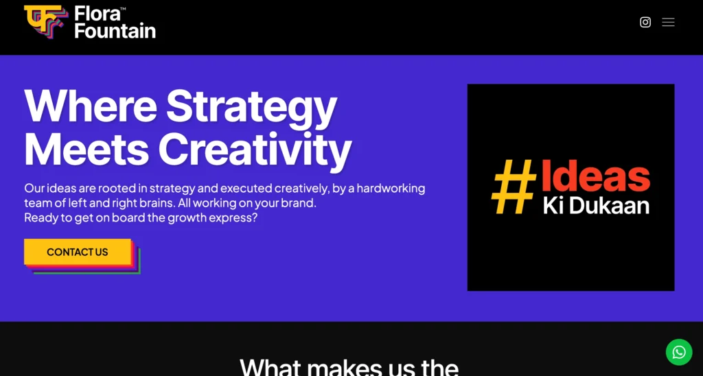 social media company in Ahmedabad - Flora Fountain