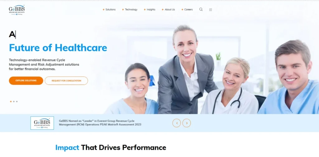 Medical Coding Companies in Bangalore - GeBBS Healthcare Solutions