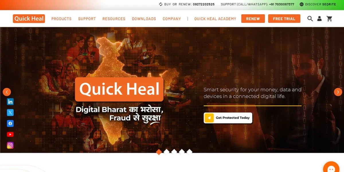 Quick heal - Product Based Companies in Pune