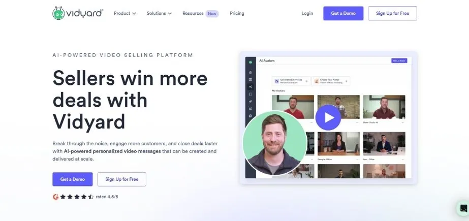 Vidyard - Best Screen Recording Software