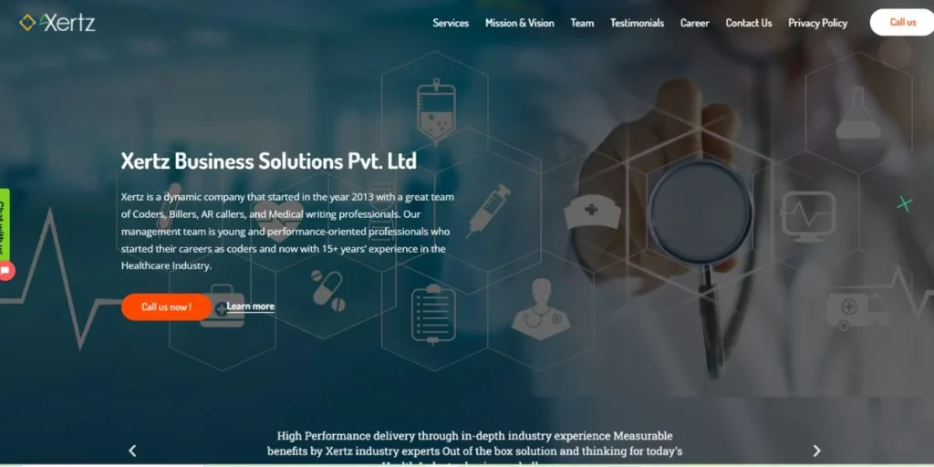 Xertz Business Solutions - Medical Coding Companies in Chennai