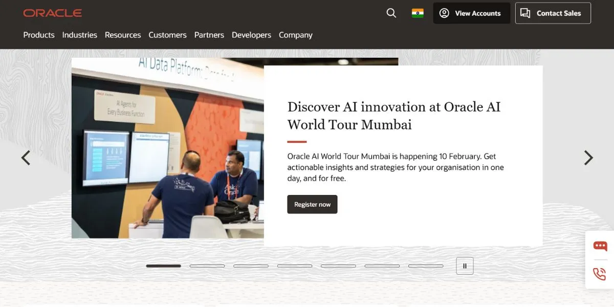 oracle - Product Based Companies in Pune
