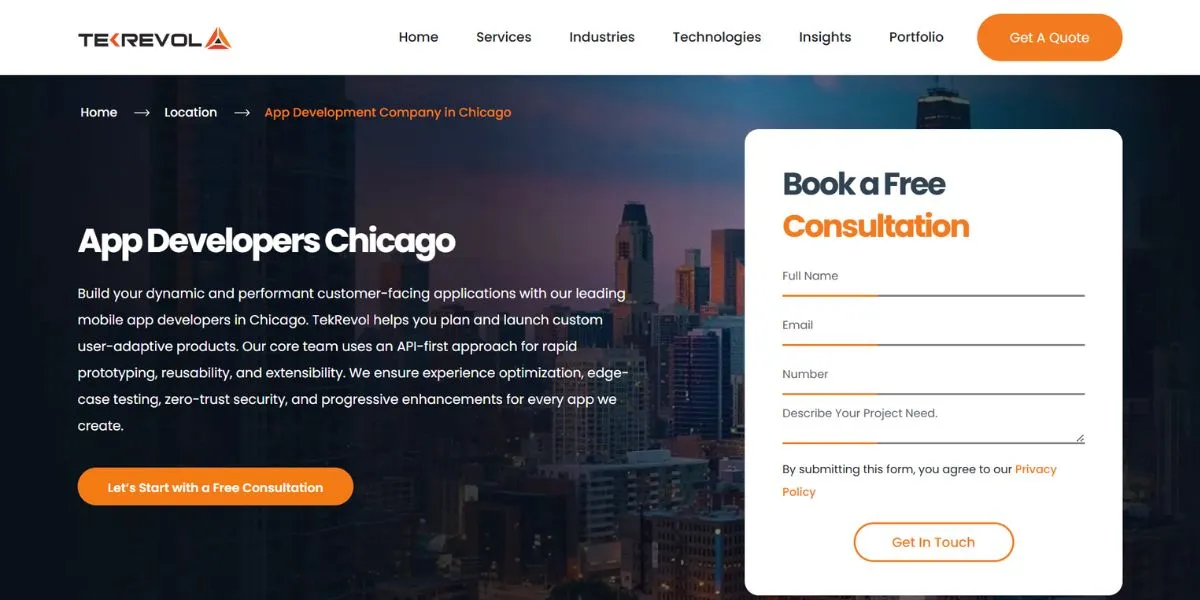 tekrevol - IT Companies in Chicago