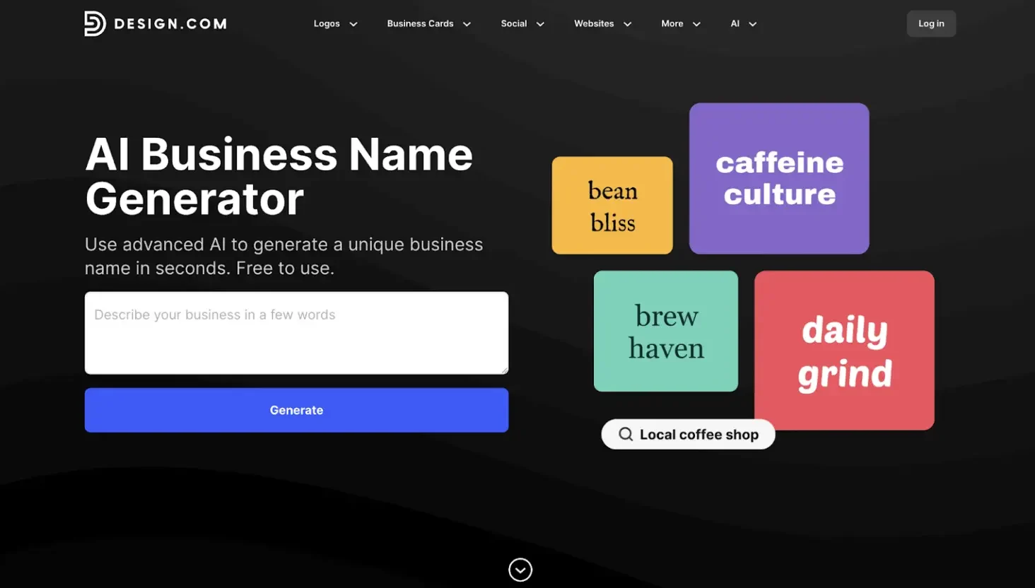 Design.com- AI Business Plan Generators