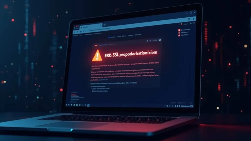 ERR_SSL_PROTOCOL_ERROR